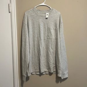 Men’s Long Sleeve Old Navy Pocket Tee